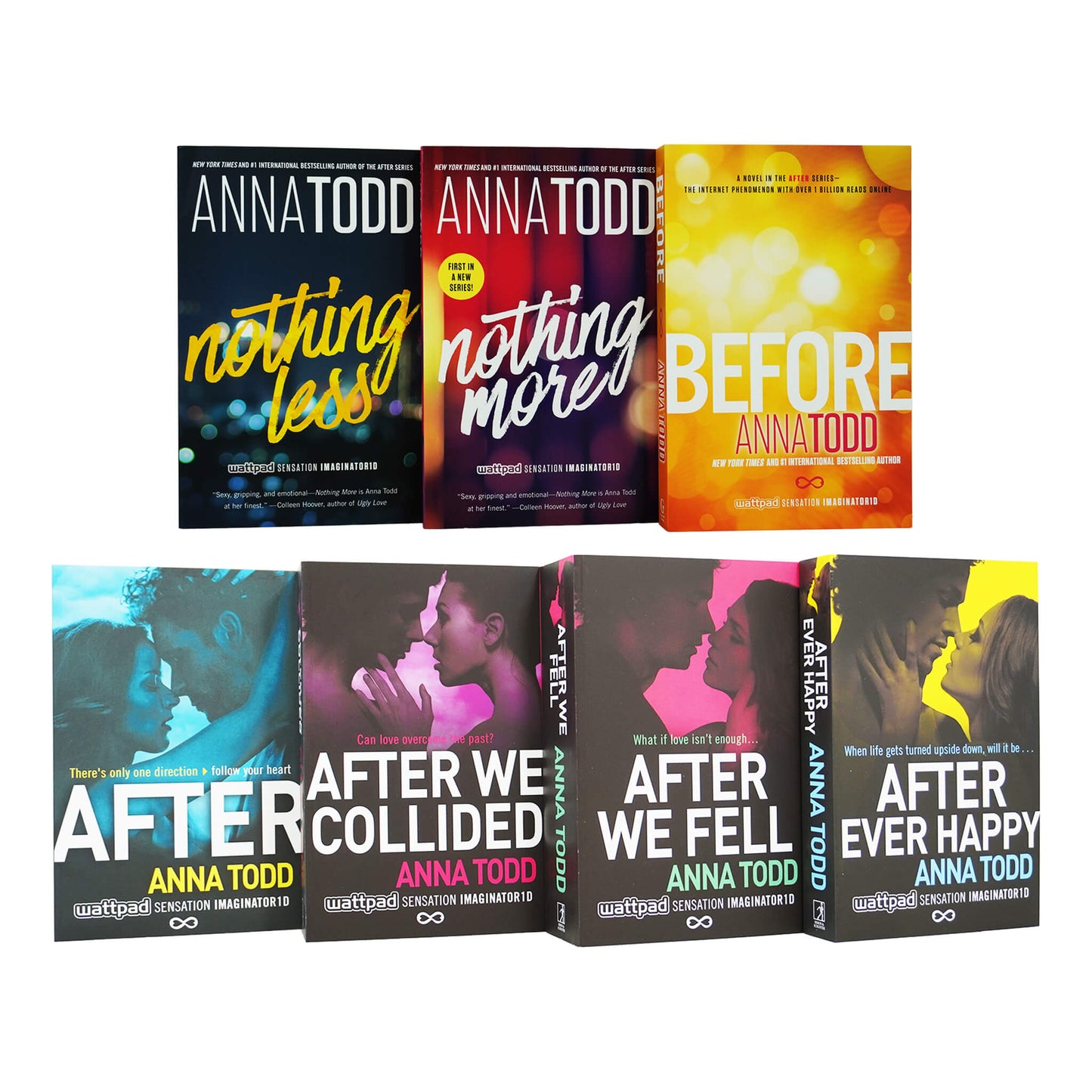 Anna Todd 7 Books Collection The After & The Landon Series - Young Adult - Paperback