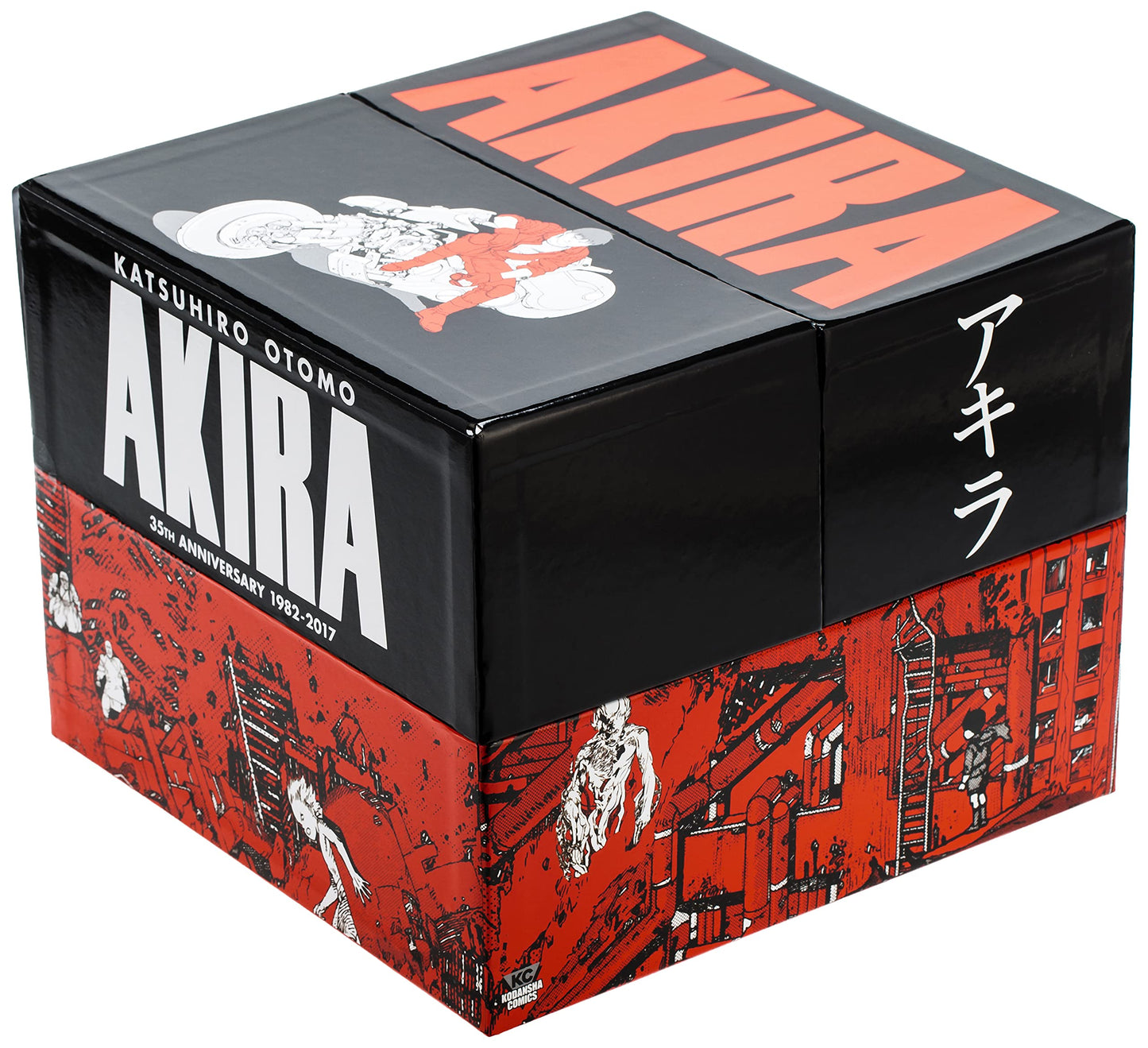 Akira by Katsuhiro Otomo 35th Anniversary Box Set 7 Books - Ages 16+ - Hardback