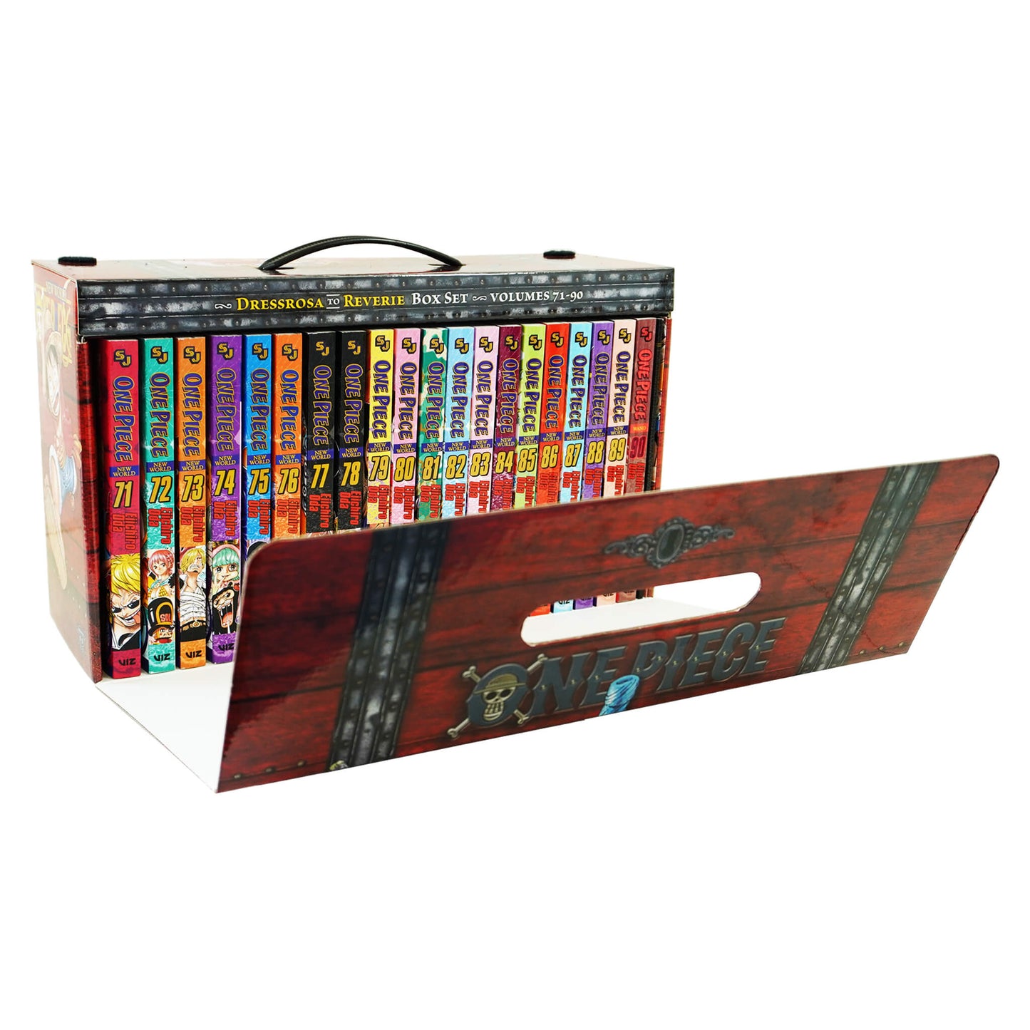 One Piece Series by Eiichiro Oda Box Set 4: Dressrosa to Reverie Vol. (71-90) 20 Books - Ages 14+ - Paperback