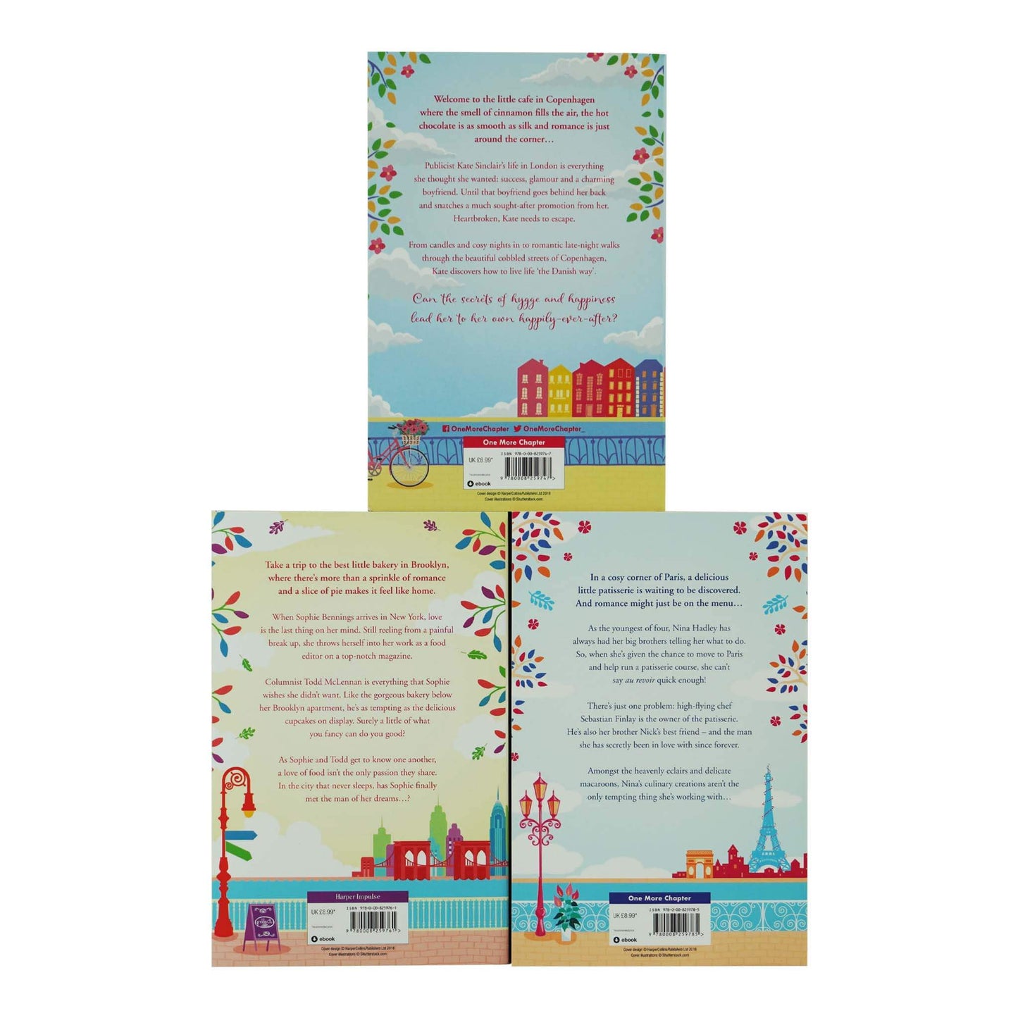 Romantic Escapes 3 Books Collection Set By Julie Caplin - Fiction - Paperback