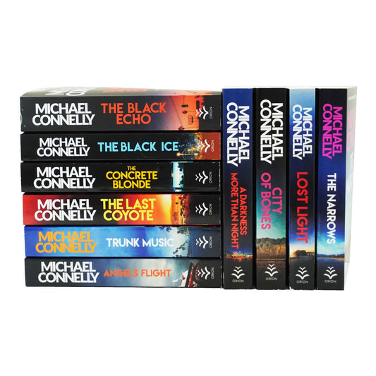 Harry Bosch by Michael Connelly: Books 1-10 Collection Set - Fiction - Paperback