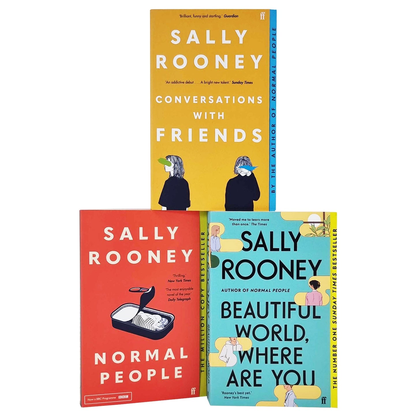 Sally Rooney Collection 3 Books Set - Fiction - Paperback