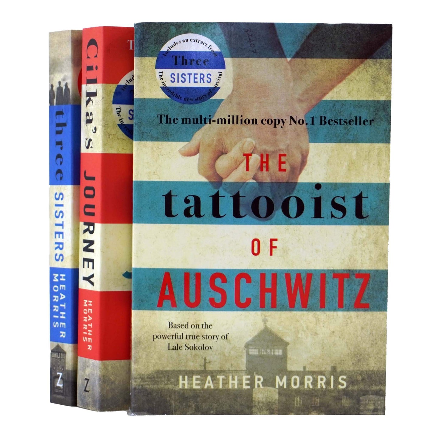 Tattooist of Auschwitz Collection 3 Books Set By Heather Morris - Fiction - Paperback