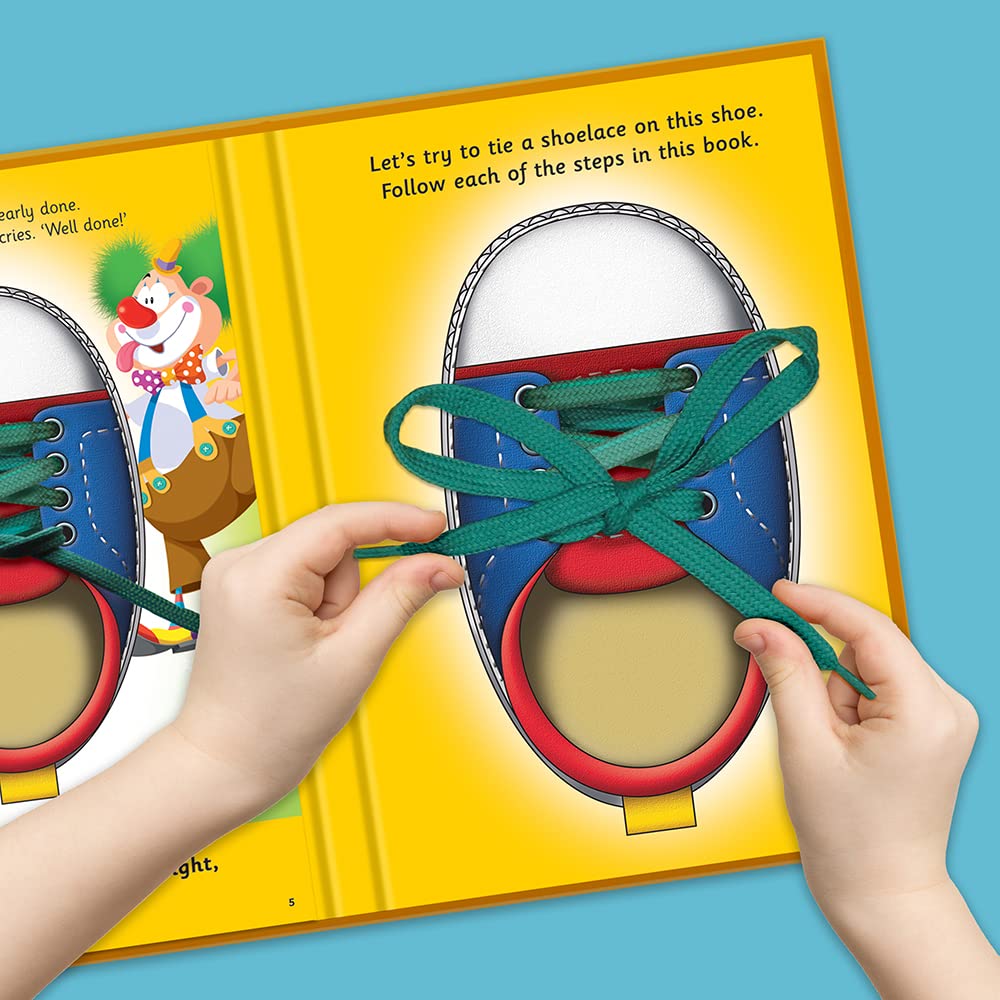 I Can Series 2 Books Collection Set (I Can Tie My Own Shoelaces & I Can Tell the Time) - Ages 3-7 - Hardback