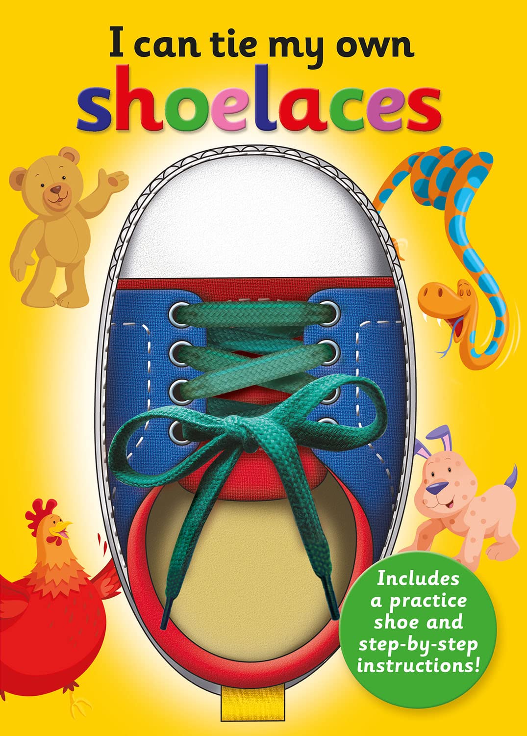 I Can Series 2 Books Collection Set (I Can Tie My Own Shoelaces & I Can Tell the Time) - Ages 3-7 - Hardback