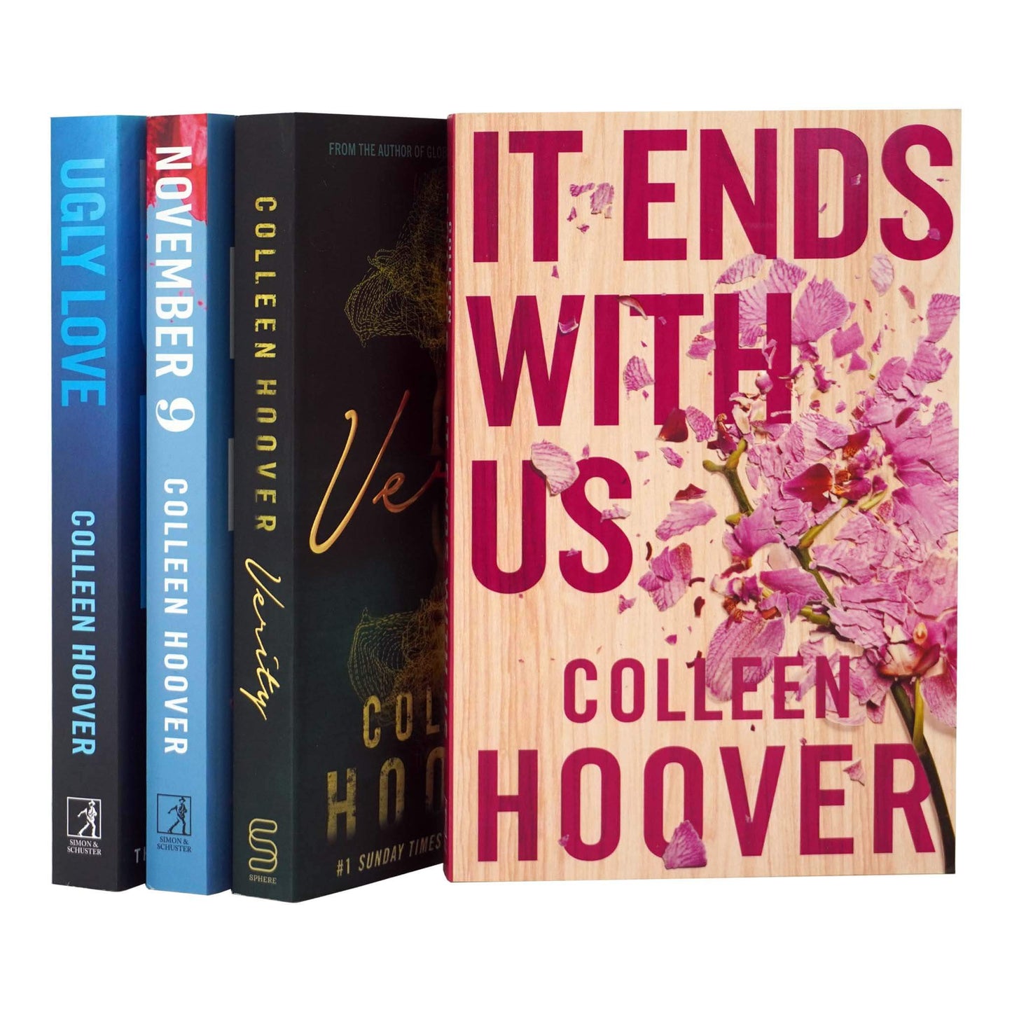 It Ends With Us by Colleen Hoover 4 Books Collection Set - Fiction - Paperback