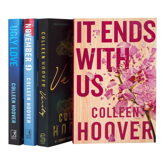It Ends With Us by Colleen Hoover 4 Books Collection Set - Fiction - Paperback