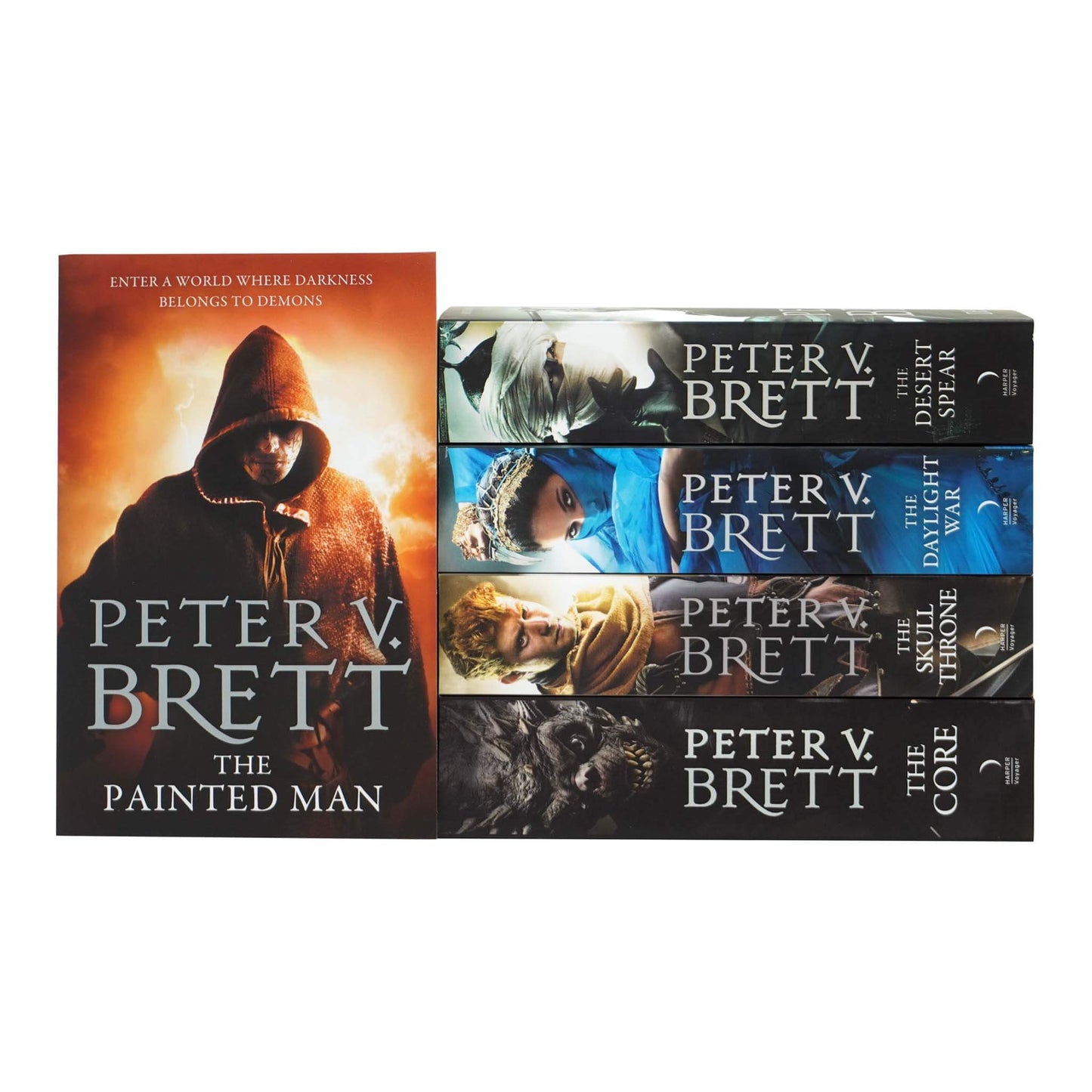 The Demon Cycle Series By Peter V. Brett 5 Books Collection Set - Fiction - Paperback