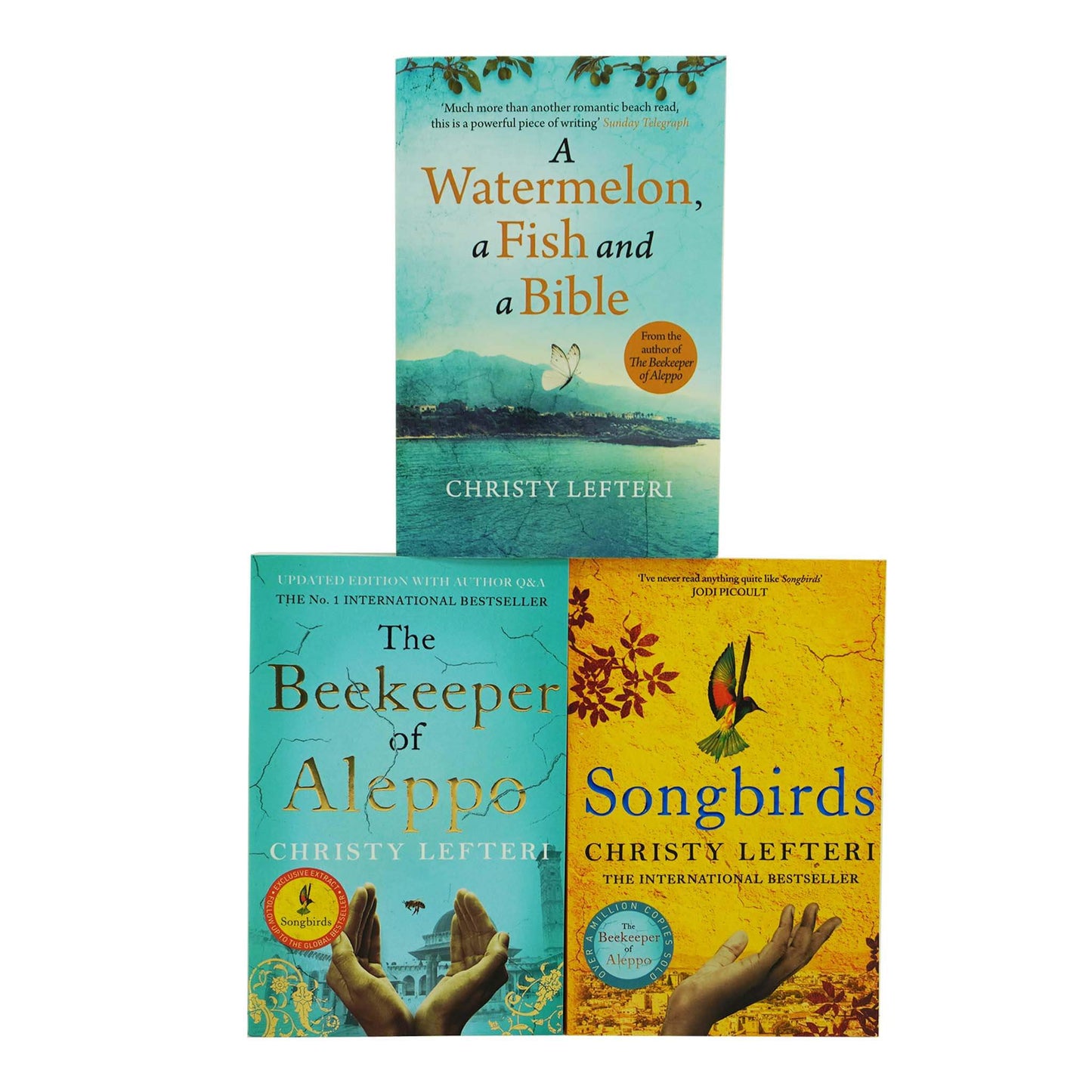 The Beekeeper of Aleppo by Christy Lefteri 3 Books Collection Set - Fiction - Paperback