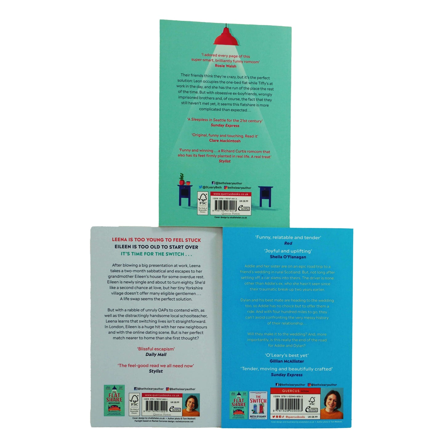 Beth O'Leary 3 Books Collection Set - Fiction - Paperback