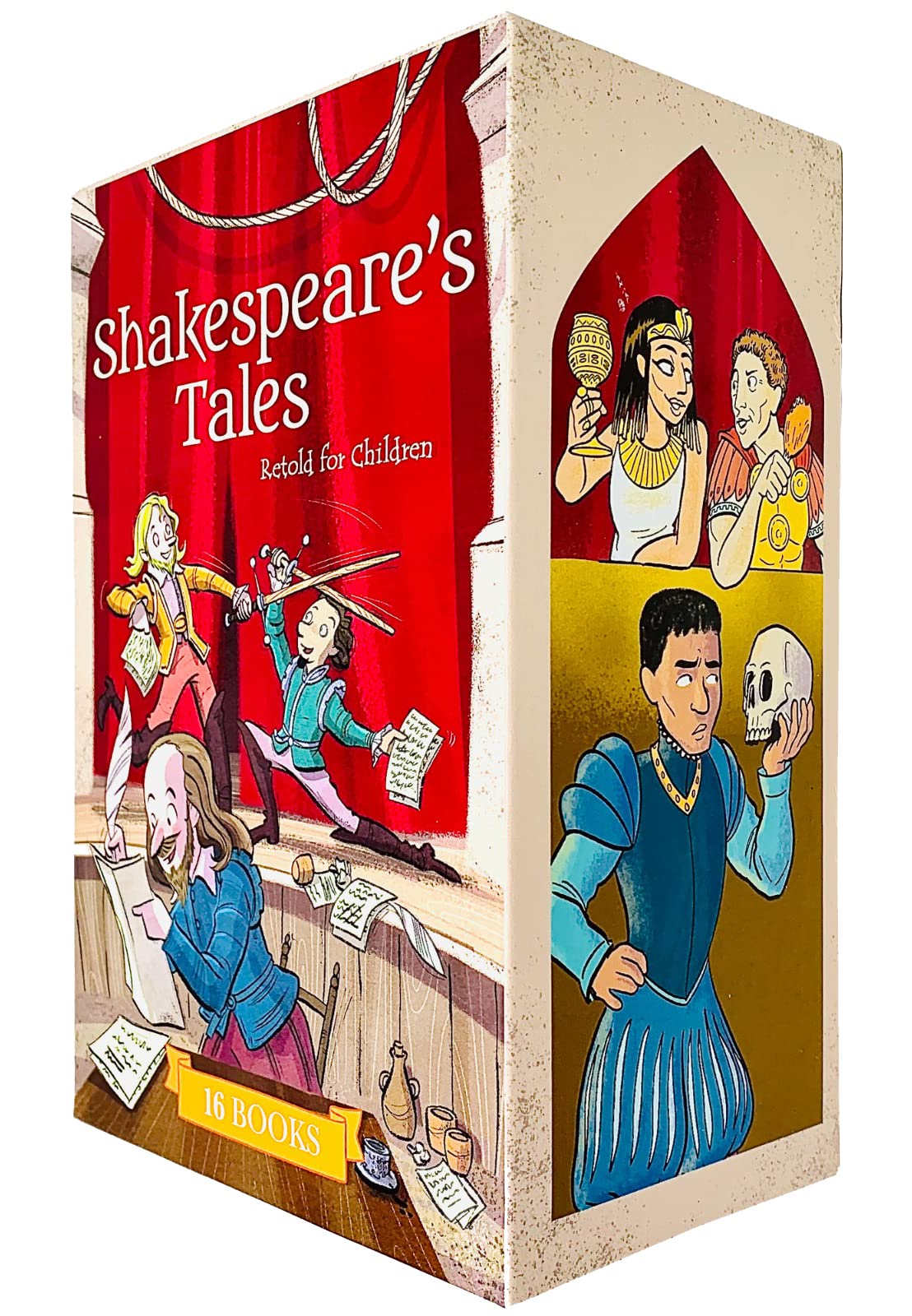 Shakespeare's Tales Retold for Children Collection 16 Books Box Set - Ages 7 years and up - Paperback