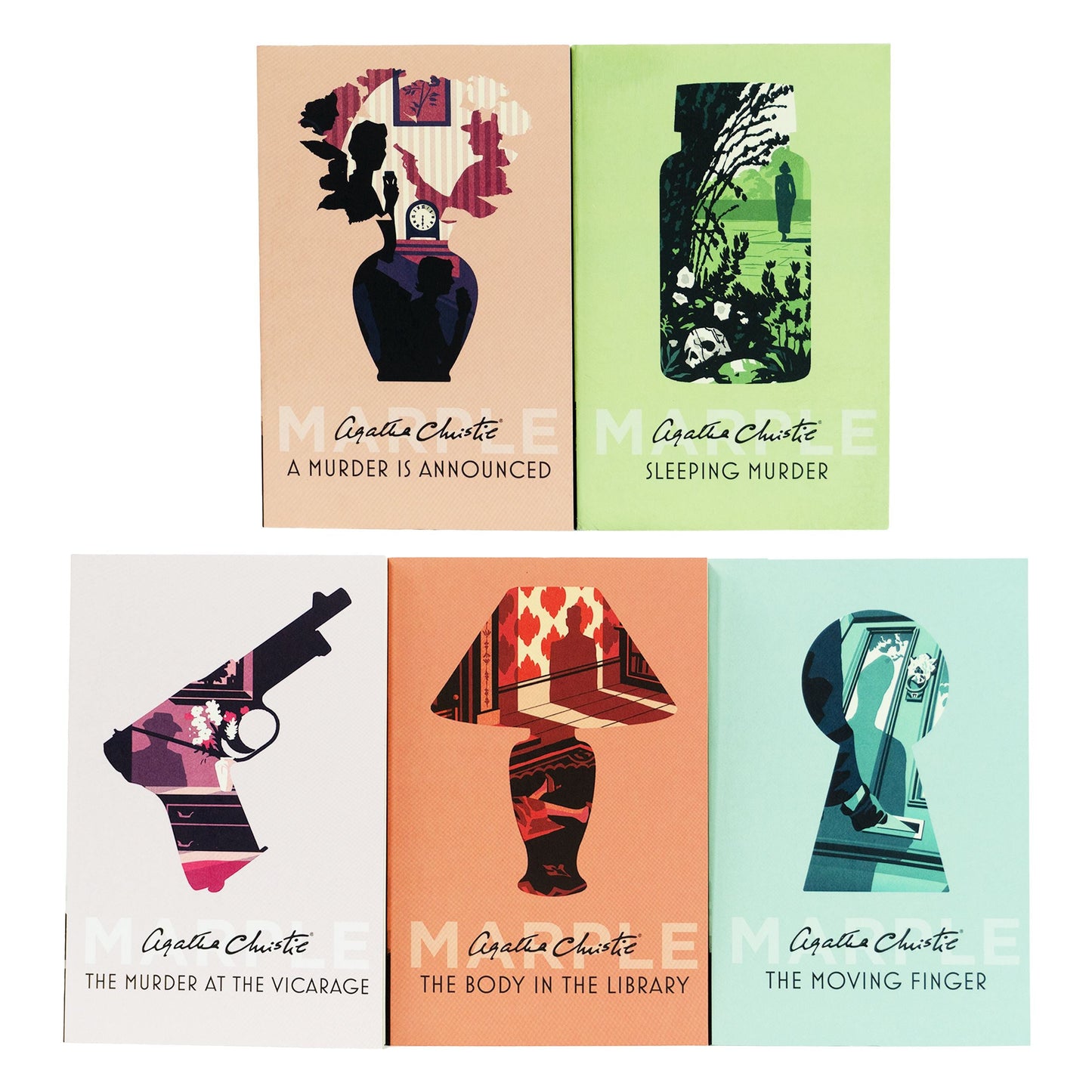 Miss Marple Collection 1 by Agatha Christie: 5 Books Box Set - Fiction - Paperback