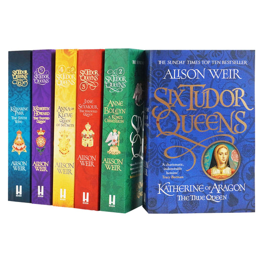 Six Tudor Queens Series By Alison Weir 6 Books Collection Set - Fiction - Paperback