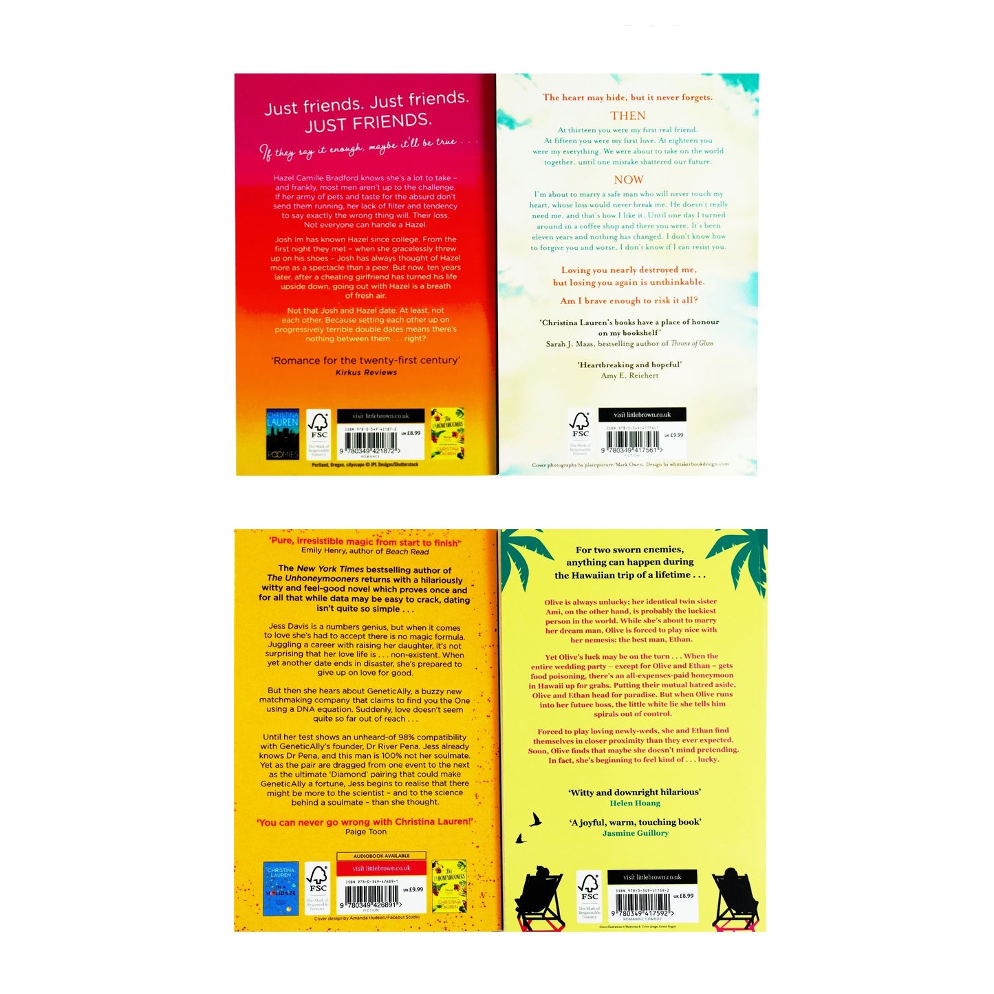 Christina Lauren Collection 4 Books Set - Fiction - Paperback