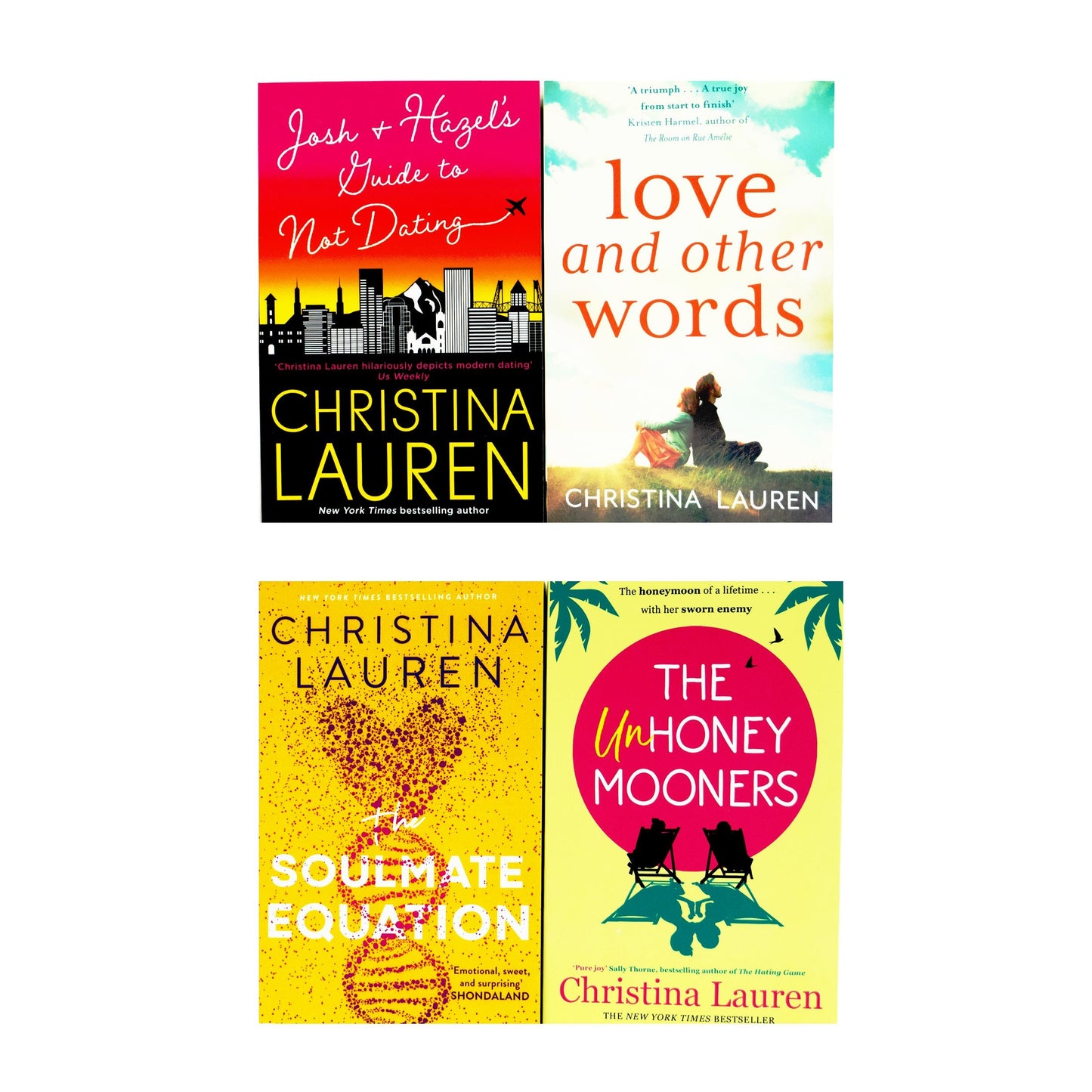 Christina Lauren Collection 4 Books Set - Fiction - Paperback
