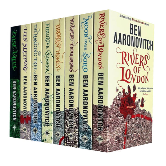 Rivers of London by Ben Aaronovitch: Books 1-8 Collection Set - Fiction - Paperback