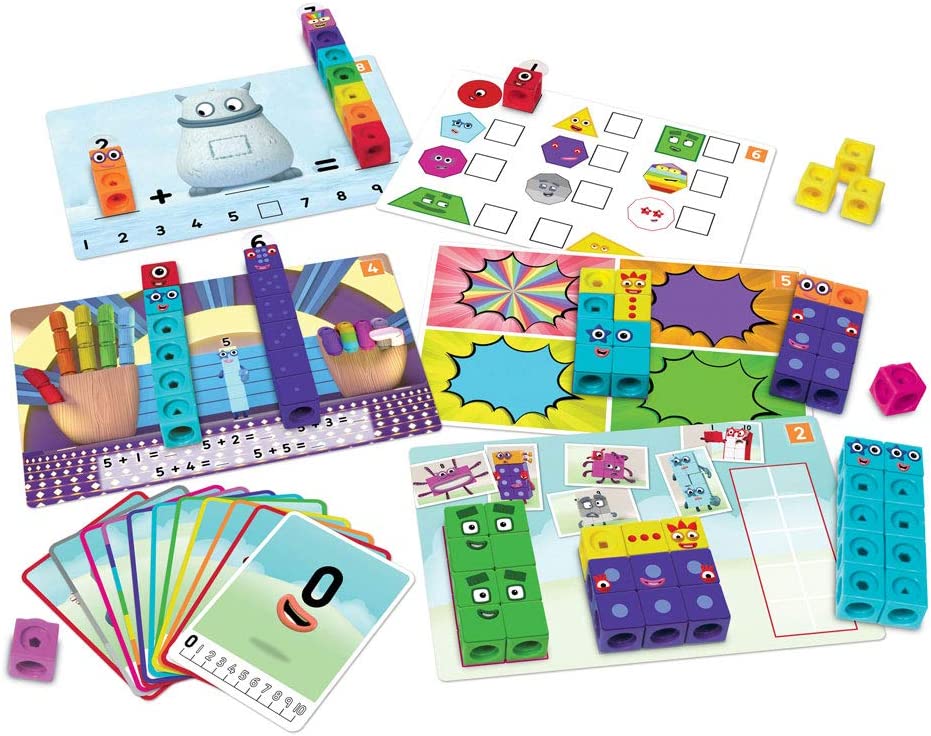 MathLink Cubes Numberblocks 1-10 Activity Set by Learning Resources - Ages 3+