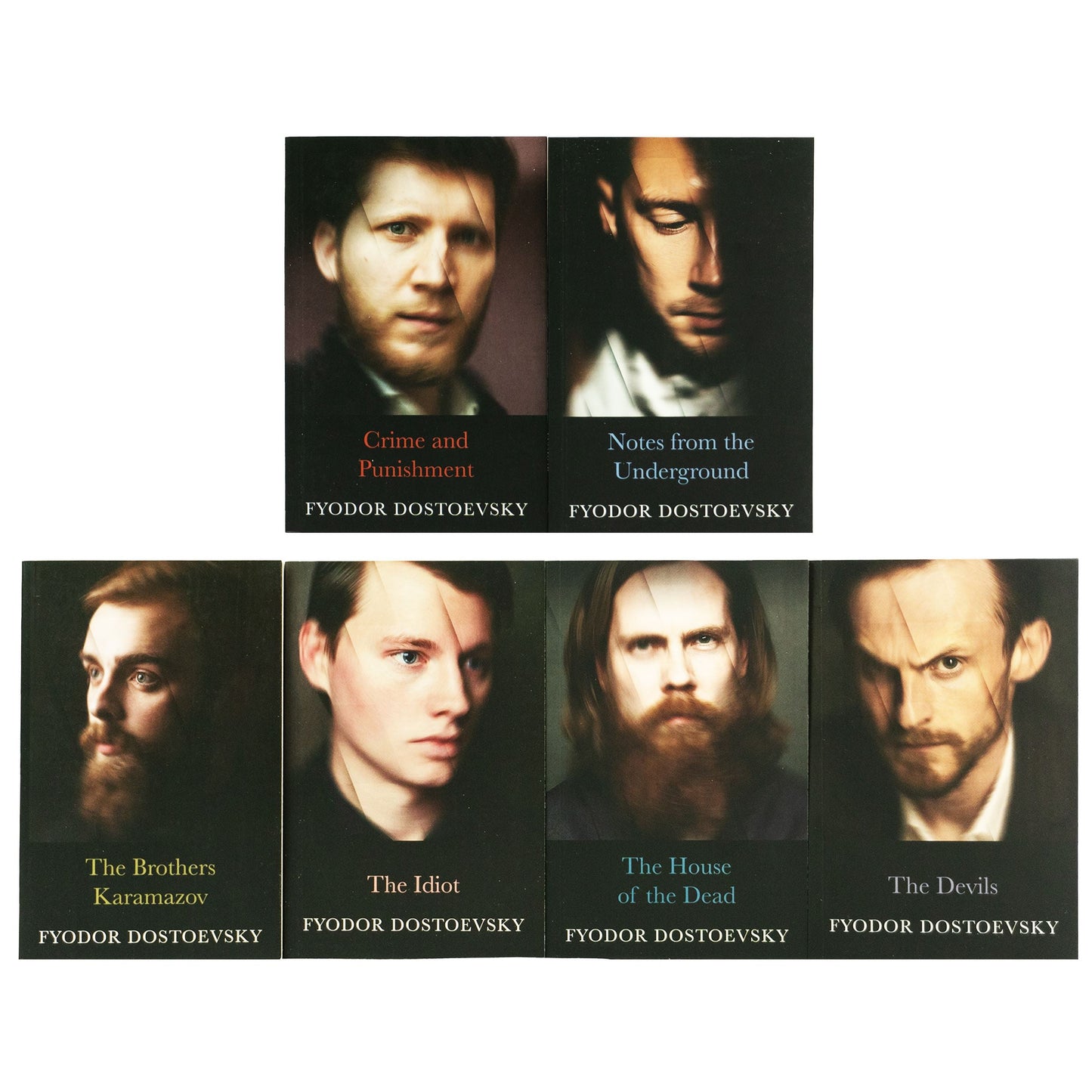 Complete Collection of Fyodor Dostoevsky 6 Books Set - Fiction - Paperback