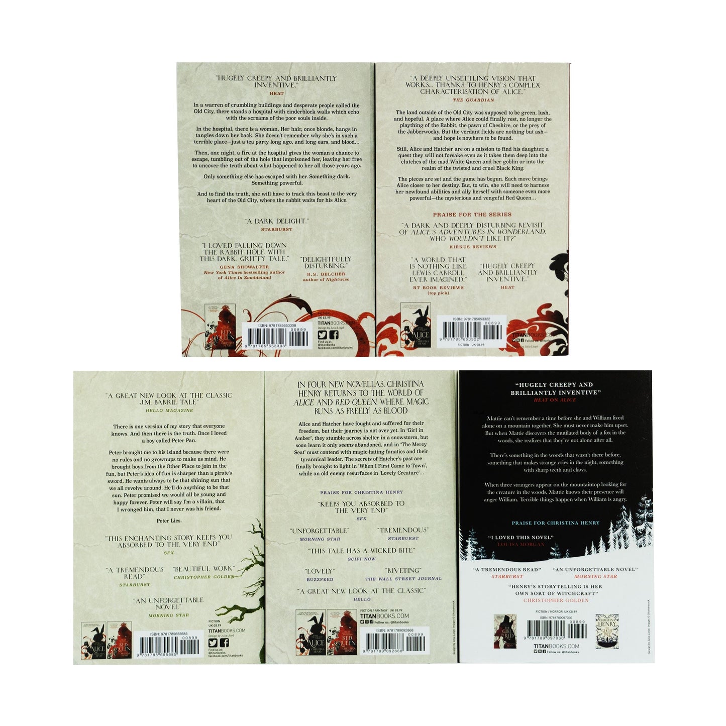 Chronicles of Alice by Christina Henry 5 Books Collection Set - Fiction - Paperback