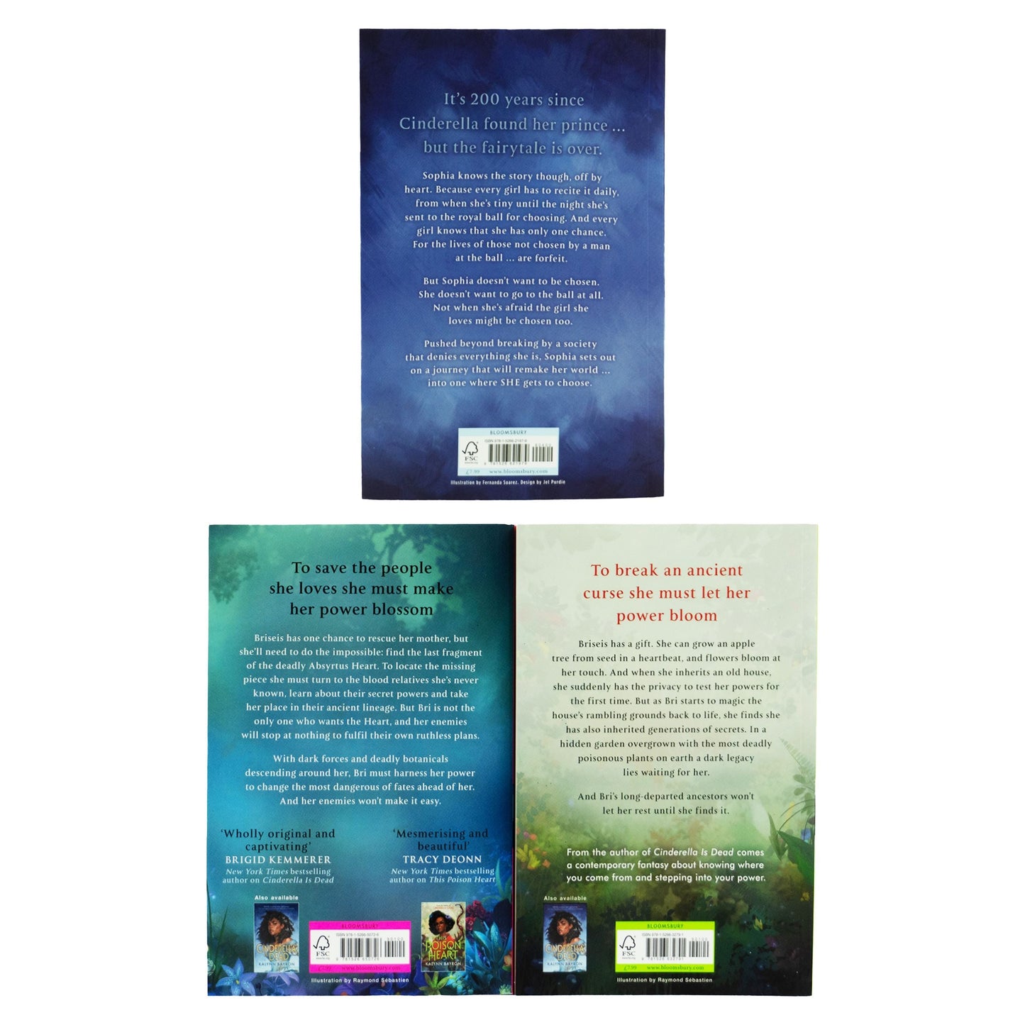 Kalynn Bayron Collection 3 Books Set (Cinderella Is Dead, This Poison Heart & This Wicked Fate) - Ages 12-18 - Paperback