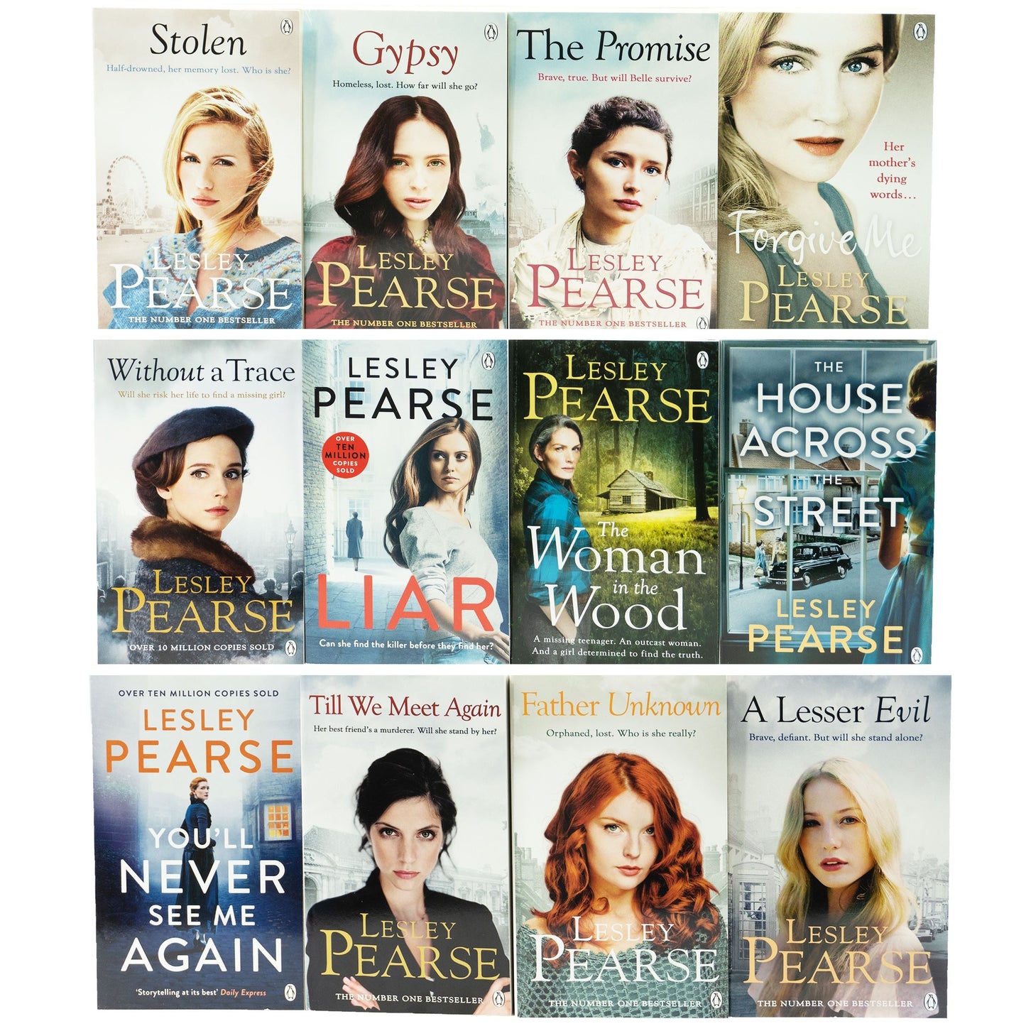 Lesley Pearse Collection 12 Books Set - Fiction - Paperback