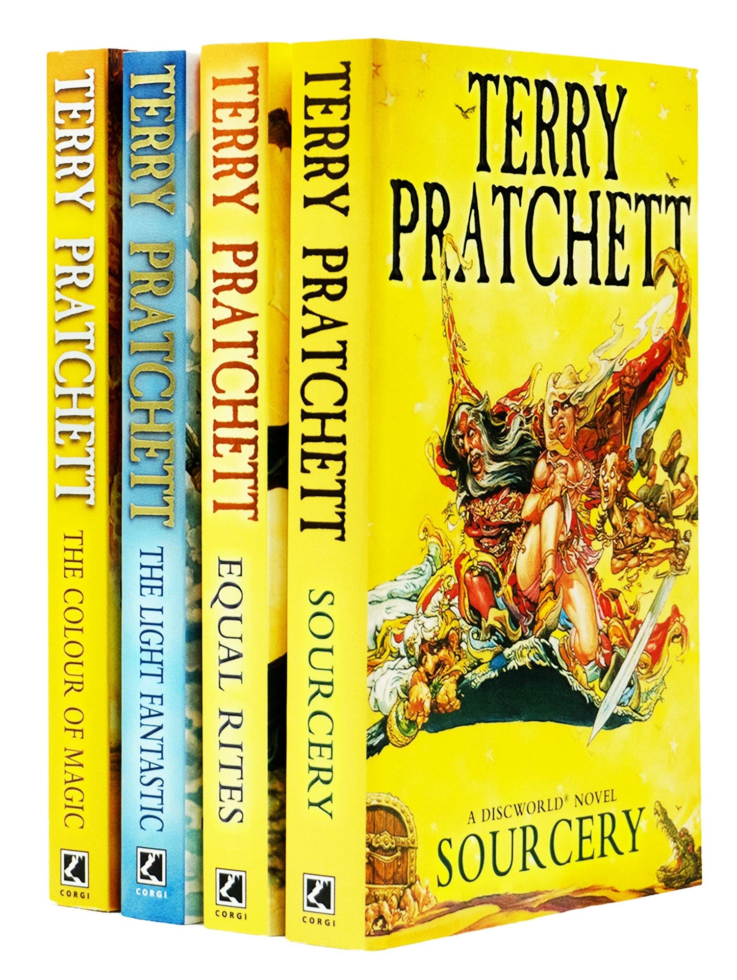 Terry Pratchett's Discworld: Books 1-3 & 5 Collection Set - Fiction - Paperback