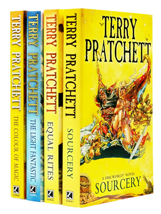 Terry Pratchett's Discworld: Books 1-3 & 5 Collection Set - Fiction - Paperback