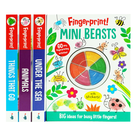 Fingerprint! Collection 4 Books Set by Alice Barker - Ages 3-5 - Hardback