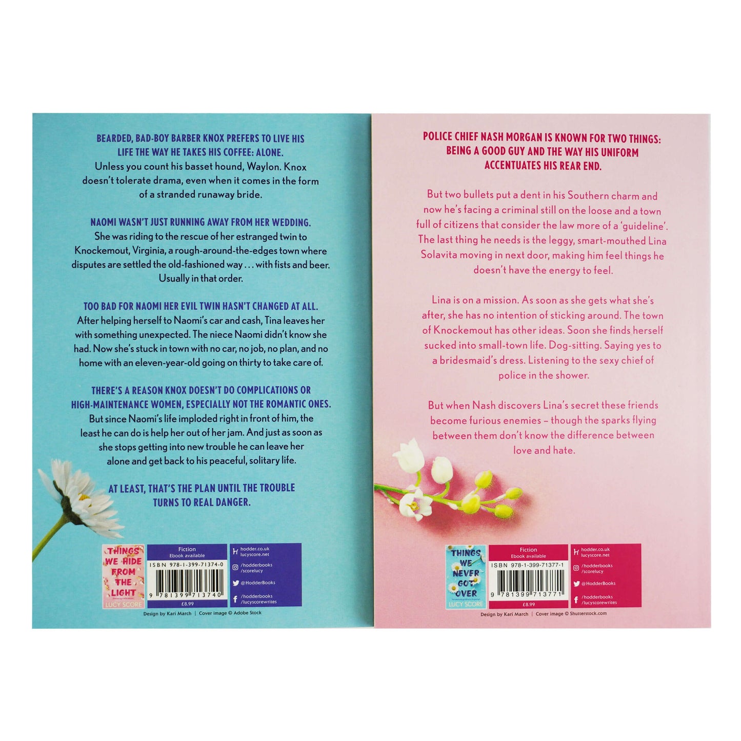 Knockemout Series by Lucy Score 2 Books Collection Set - Fiction - Paperback