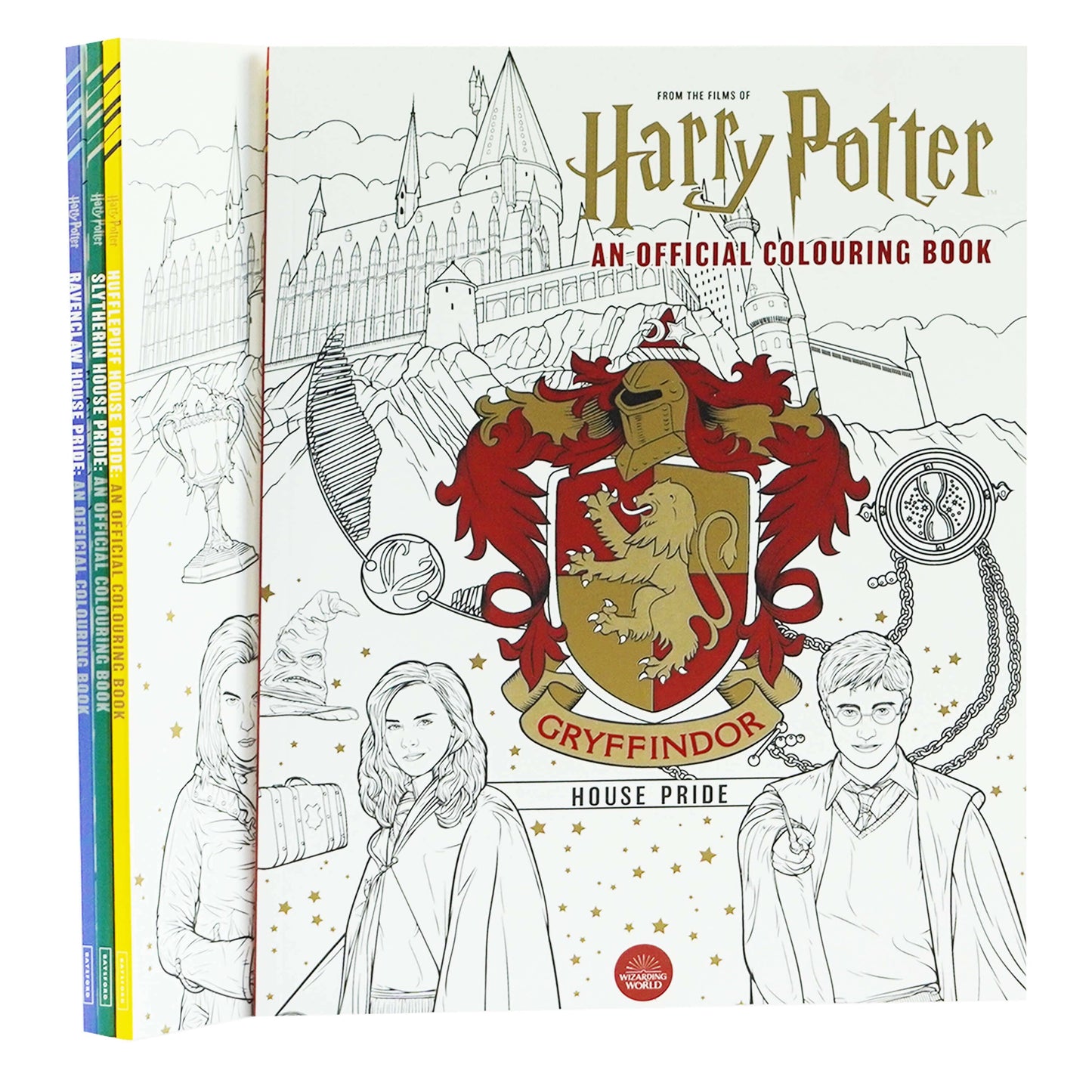 Harry Potter: An Official Colouring 4 Books Collection Set by Various Contributors - Paperback
