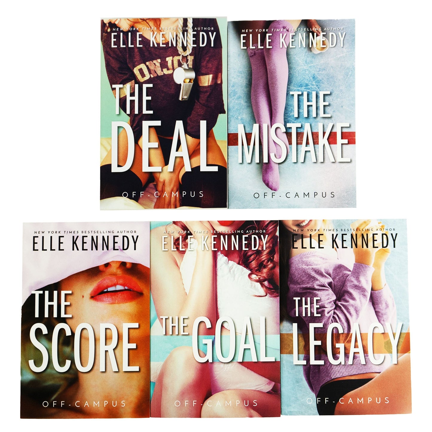 Off-Campus Series By Elle Kennedy 5 Books Collection Set - Fiction - Paperback