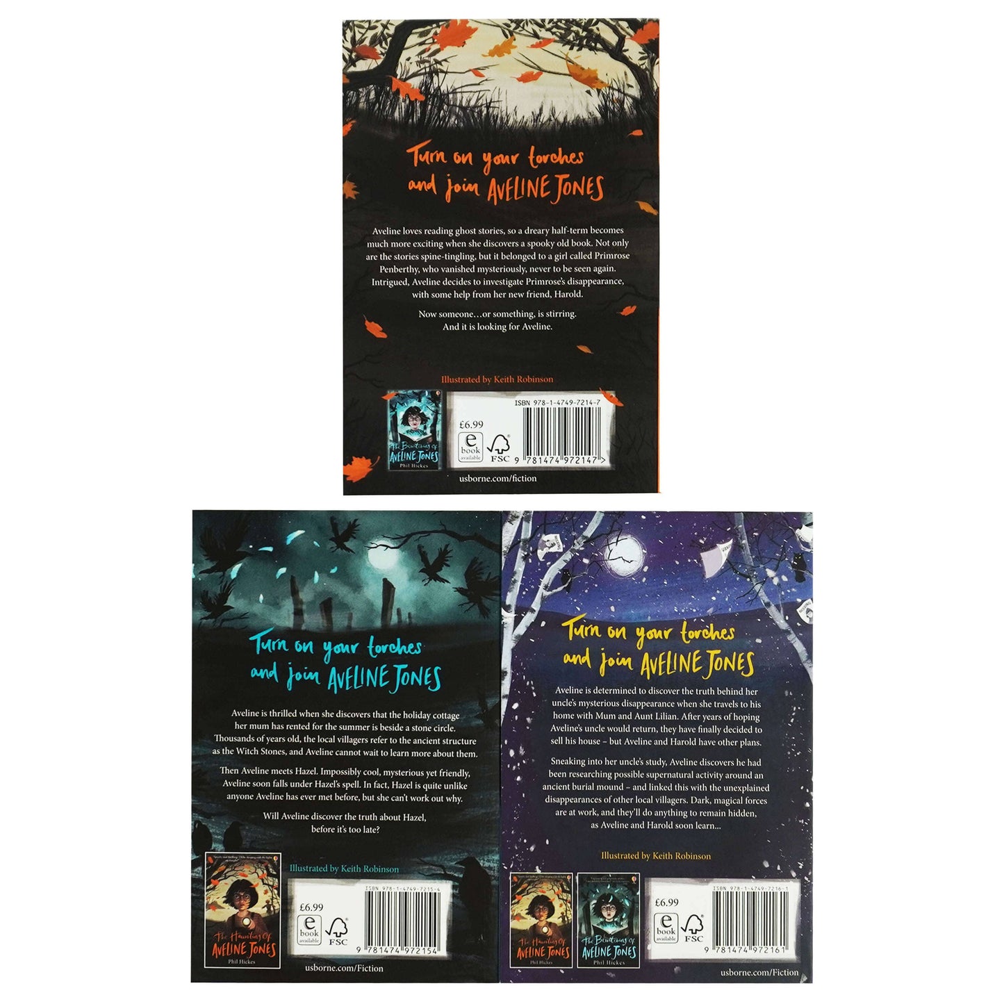 Aveline Jones Series By Phil Hickes: 3 Books Collection Set - Ages 9+ - Paperback