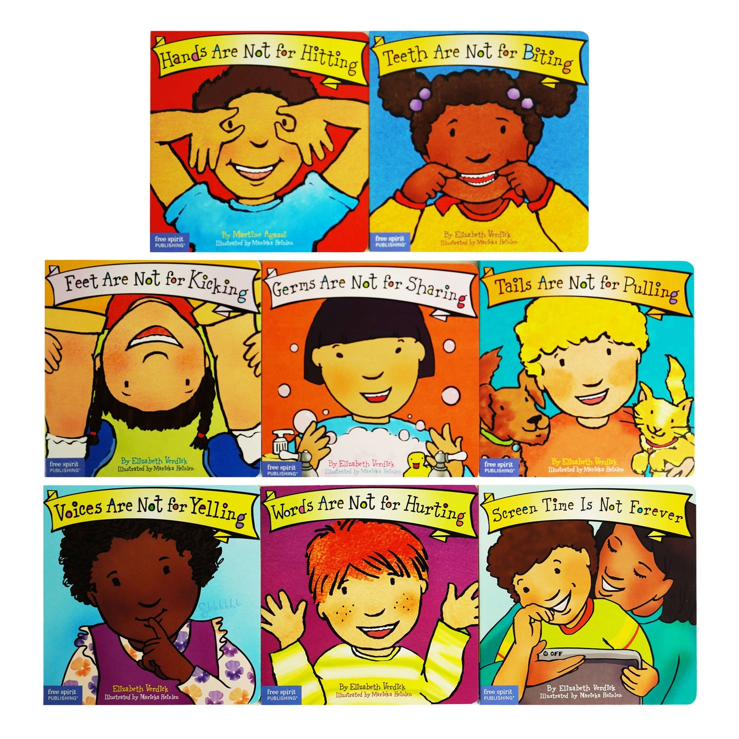 Best Behavior Series by Elizabeth Verdick & Martine Agassi 8 Books Collection Set - Ages 1-4 - Board Book