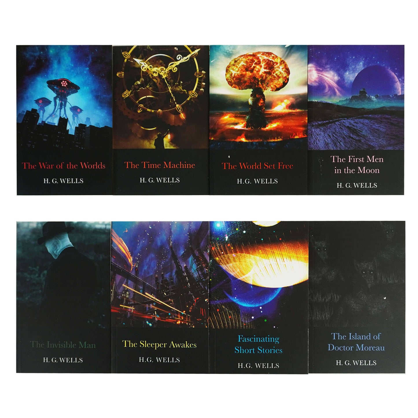 H. G. Wells Collection 8 Books Box Set - Fiction - Paperback