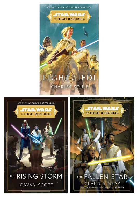 Star Wars: The High Republic Series 3 Books Collection Set - Fiction - Paperback