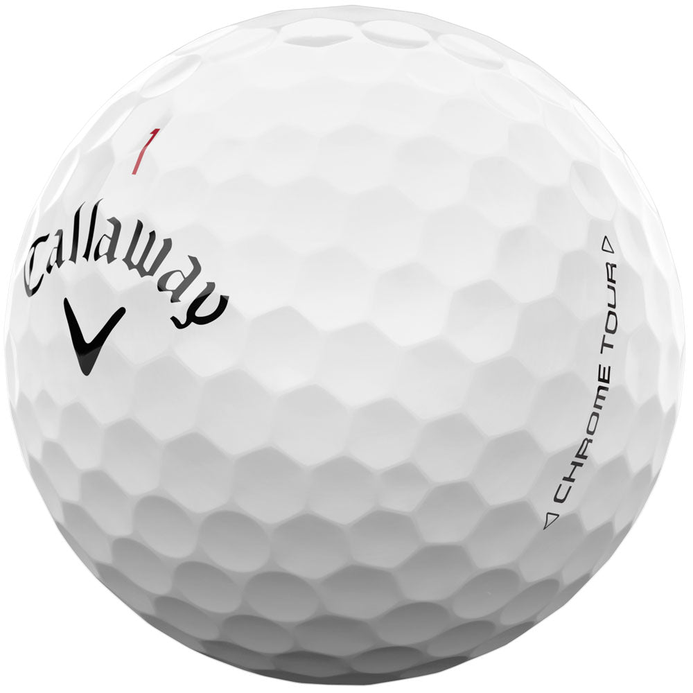 Chrome Tour Golf Balls: Hyper Fast Core, Seamless Aero, Tour Urethane Cover