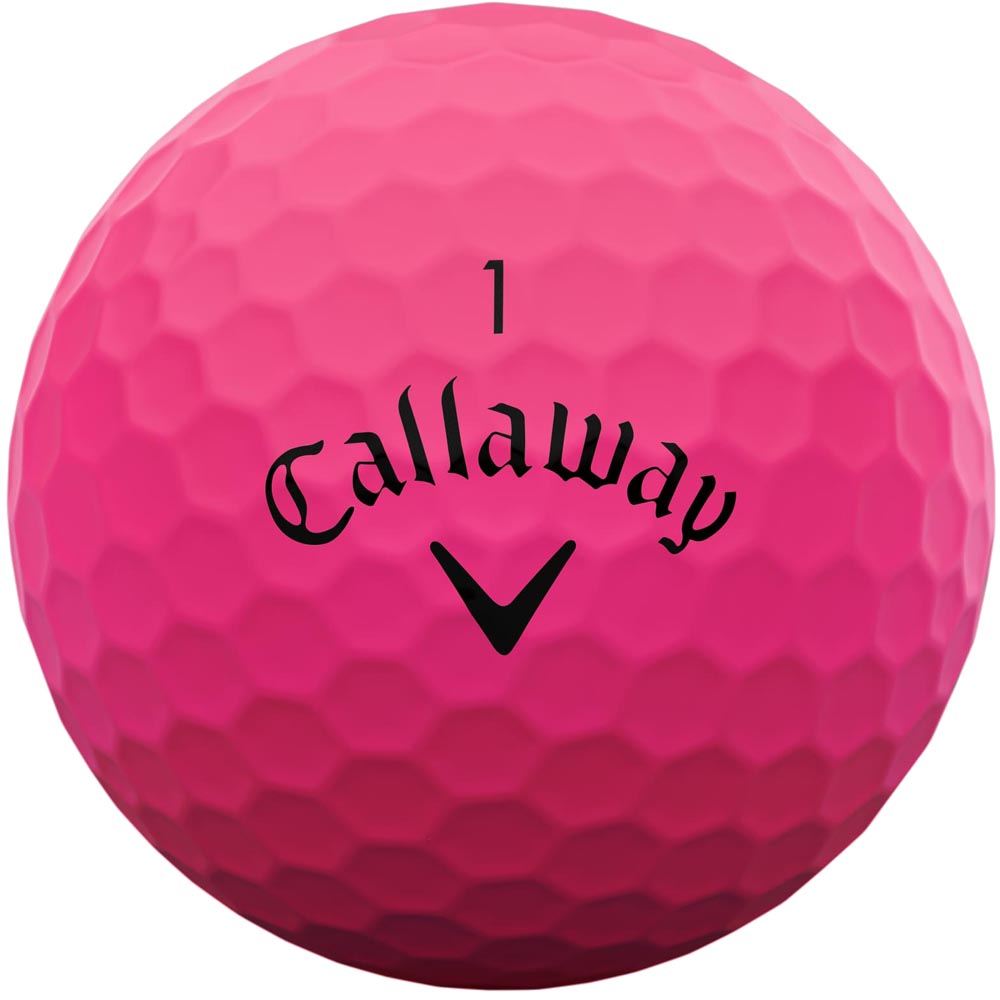 Supersoft Golf Balls - Matte Pink - Long Distance, Soft Feel, Control