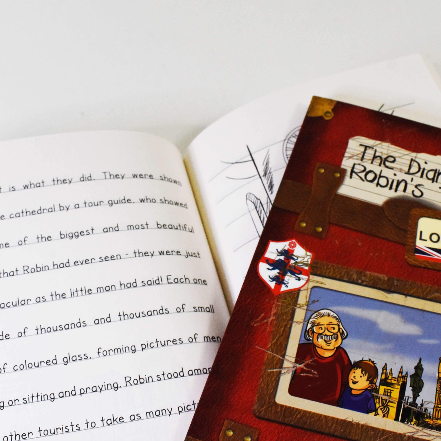 The Diaries of Robins Travels Adventures 10 Books by Angie Lake & Ken Lake - Age 9-14 - Paperback