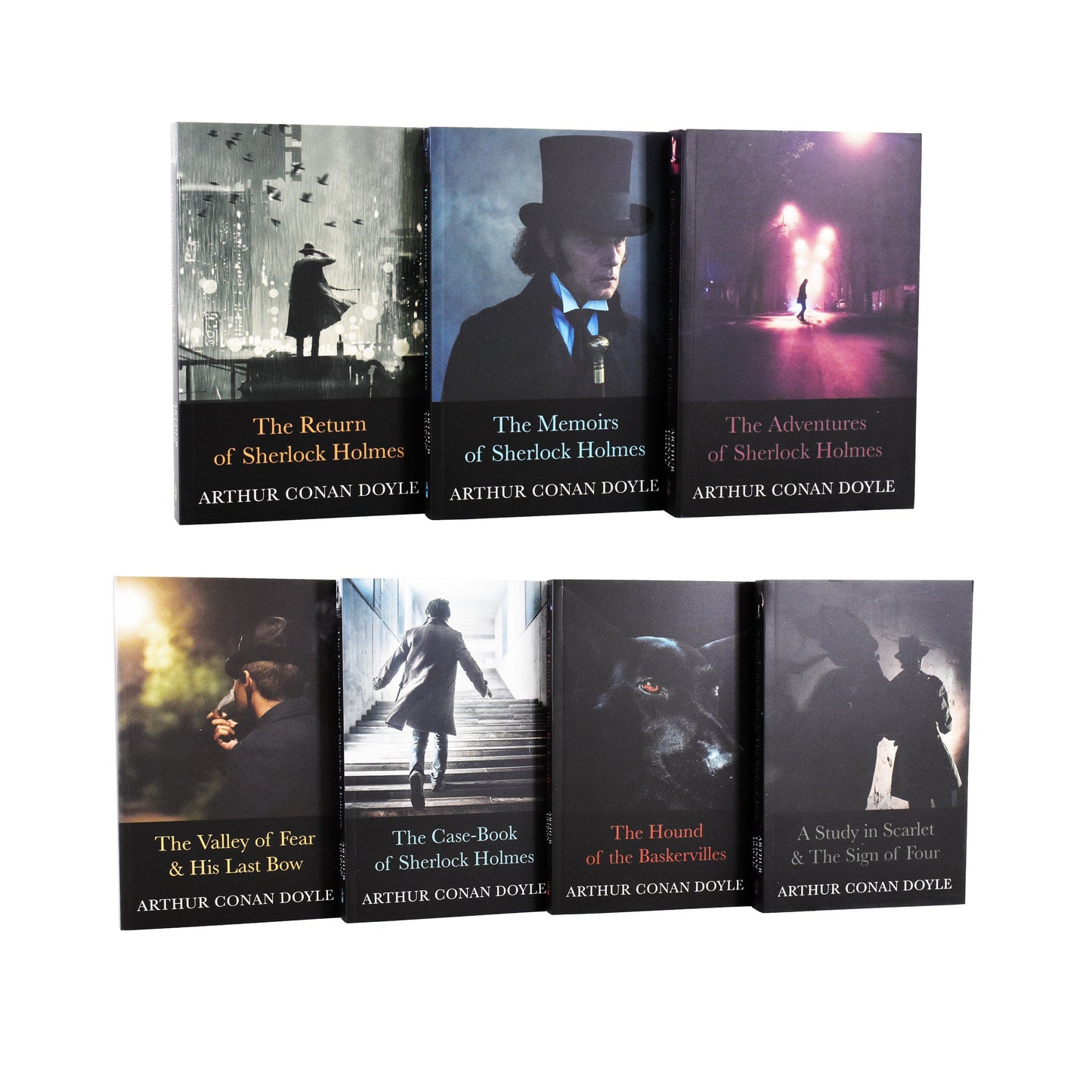Complete Collection of Sherlock Holmes by Arthur Conan Doyle 7 Books Box Set - Fiction - Paperback