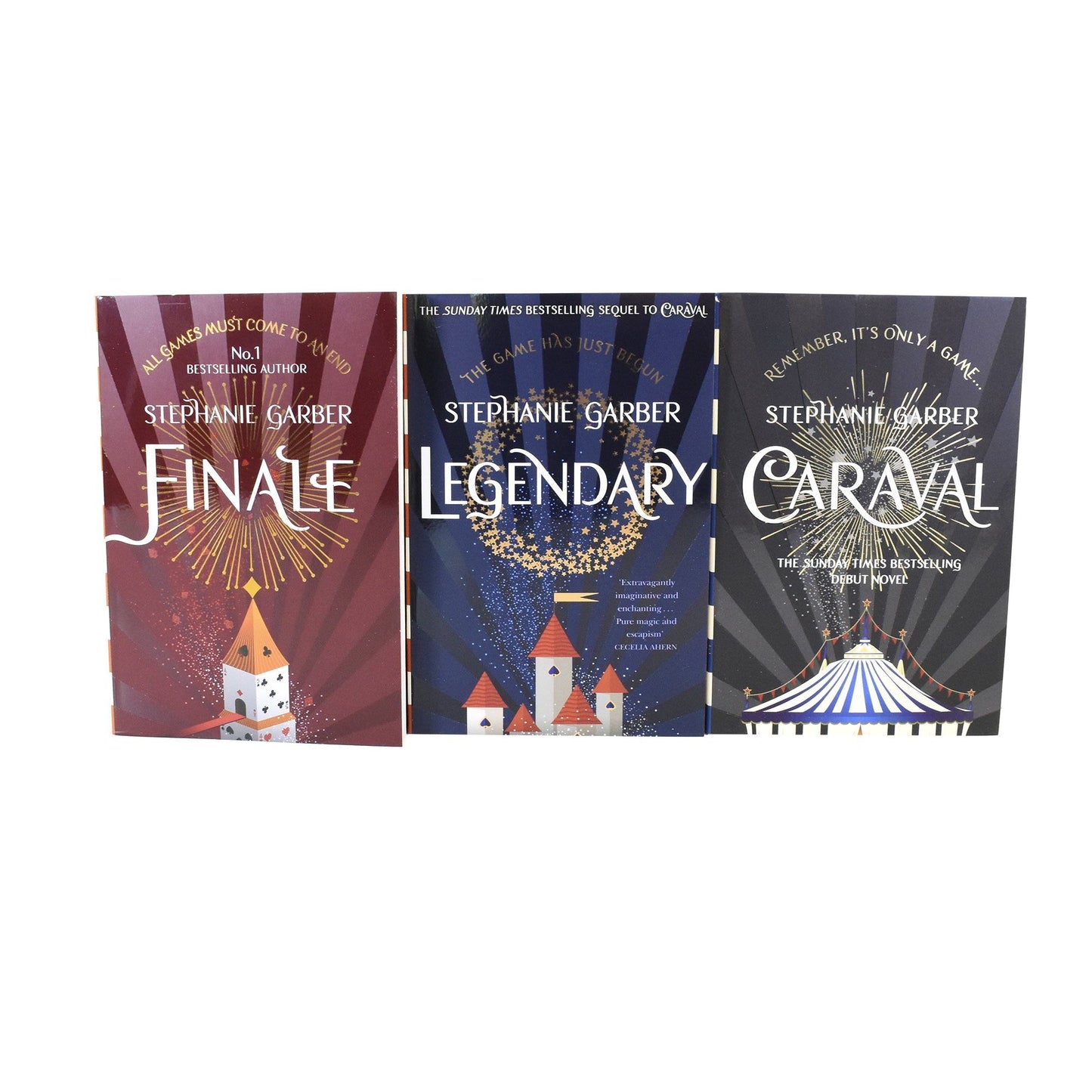 Caraval Trilogy by Stephanie Garber 3 Books Collection Set - Young Adult - Paperback