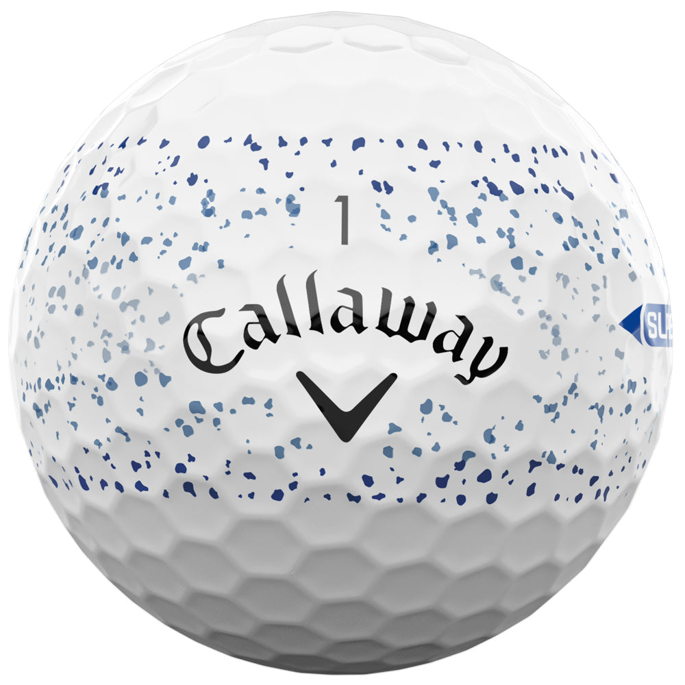 Supersoft Golf Balls - Blue Splatter - 12 Pack