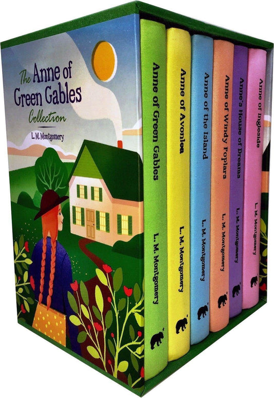 Anne of Green Gables Collection 6 Books Box Set By L. M. Montgomery - Novel - Ages 9-14 - Hardback
