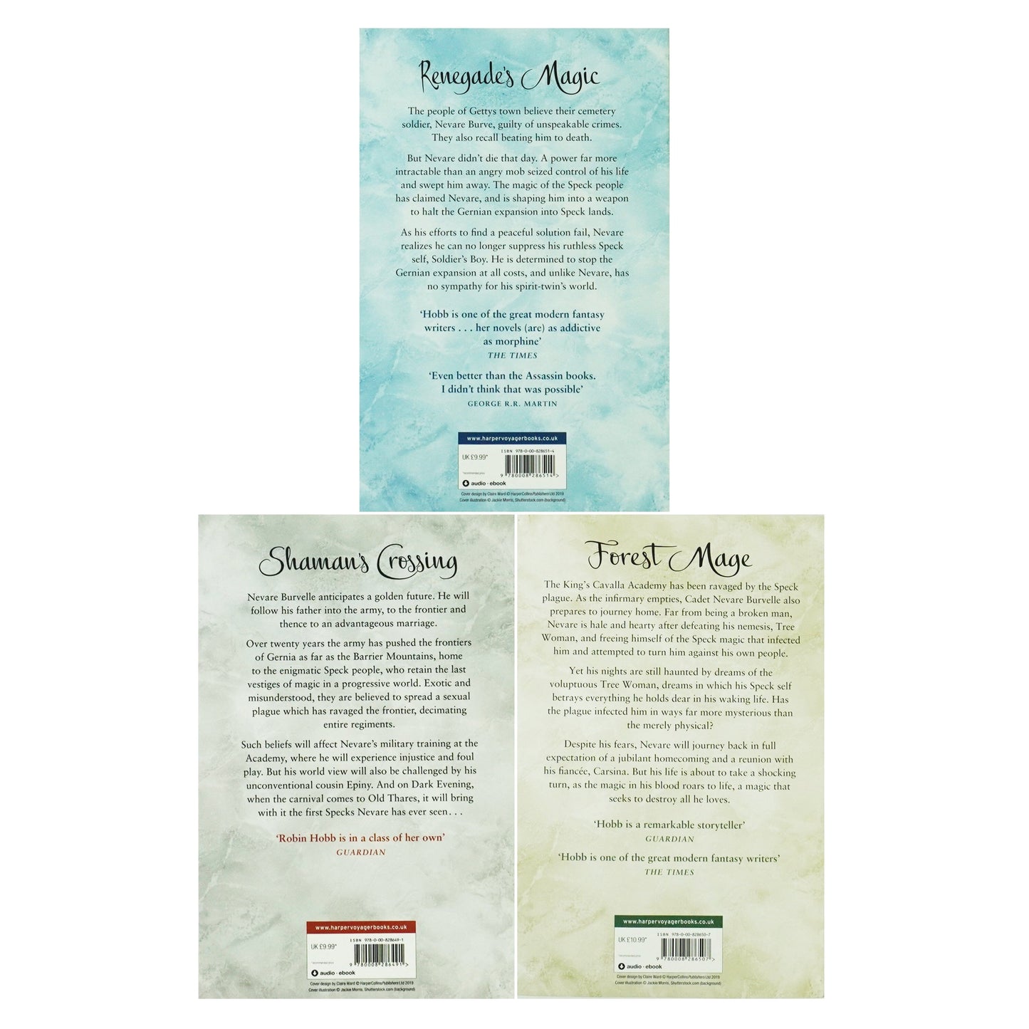 Soldier Son Trilogy by Robin Hobb 3 Book Collection Set - Fiction - Paperback