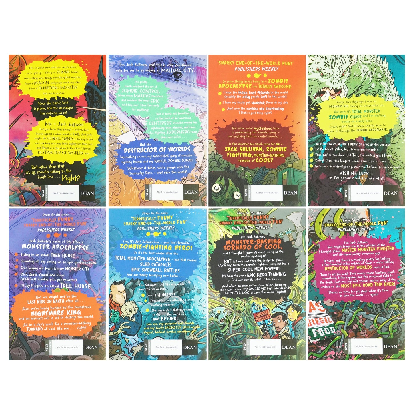 Last Kids on Earth Series by Max Brallier 8 Books Collection Set - Ages 8-12 - Paperback