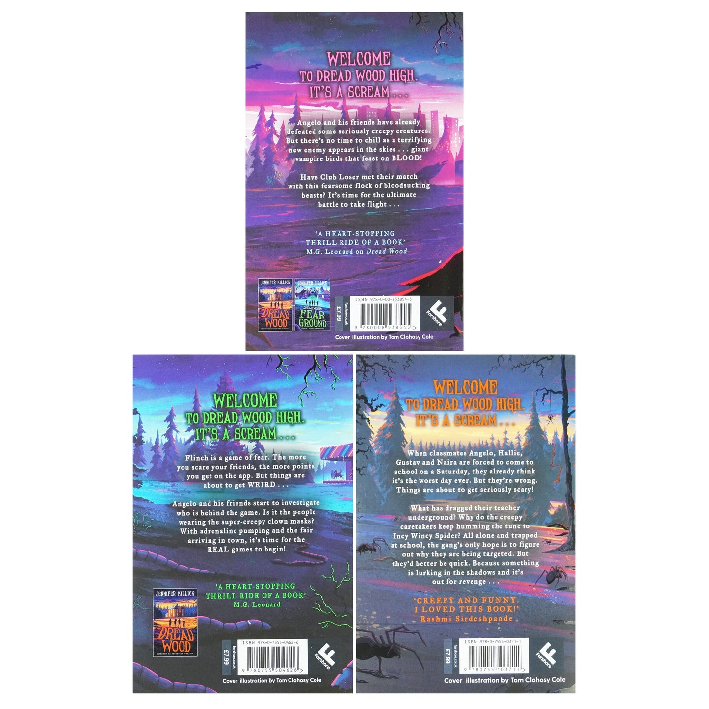 Dread Wood Series by Jennifer Killick 3 Books Collection Set - Ages 10+ - Paperback
