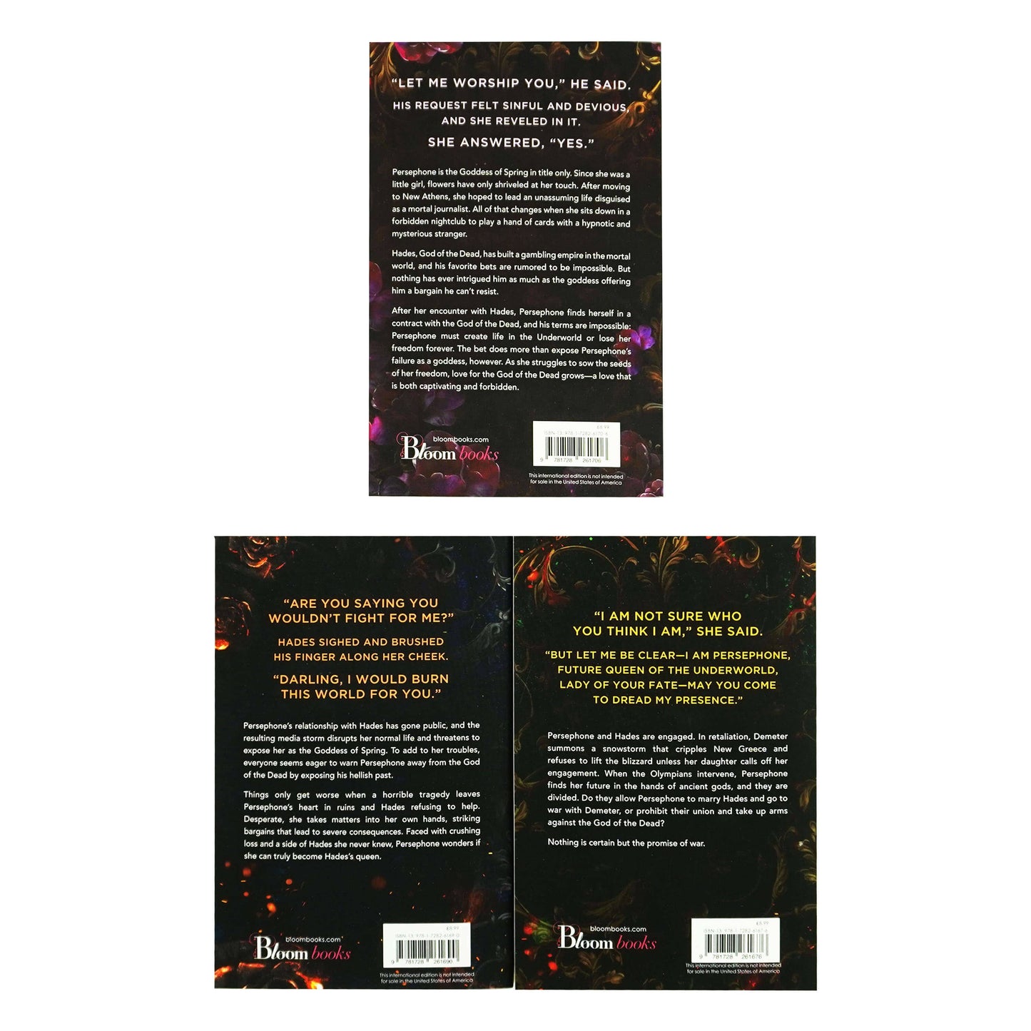 Hades X Persephone Series by Scarlett St. Clair 3 Books Collection Set - Fiction - Paperback