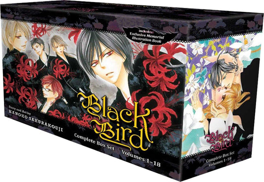 Black Bird Complete Box Set 1-18 Books Collection By Kanoko Sakurakoji- Manga - Paperback