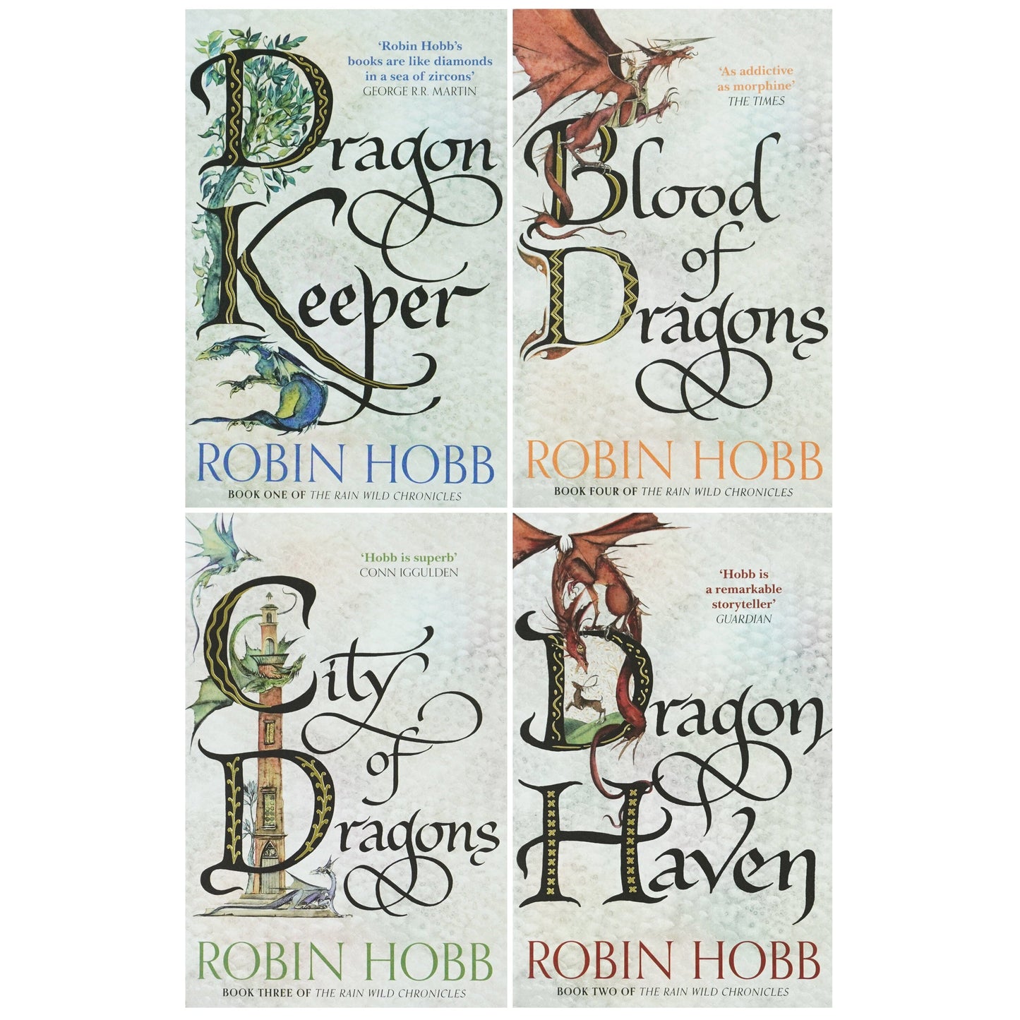 Rain Wild Chronicles by Robin Hobb 4 Books Collection Set - Fiction - Paperback