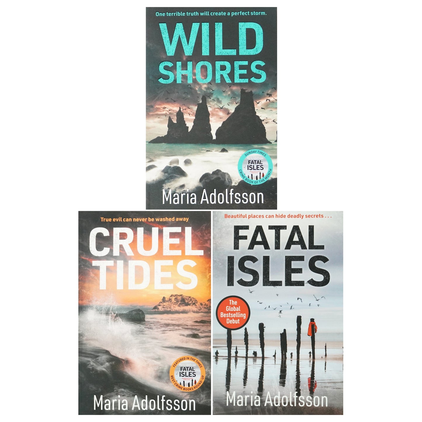 Doggerland Trilogy By Maria Adolfsson: 3 Books Collection Set - Fiction - Paperback