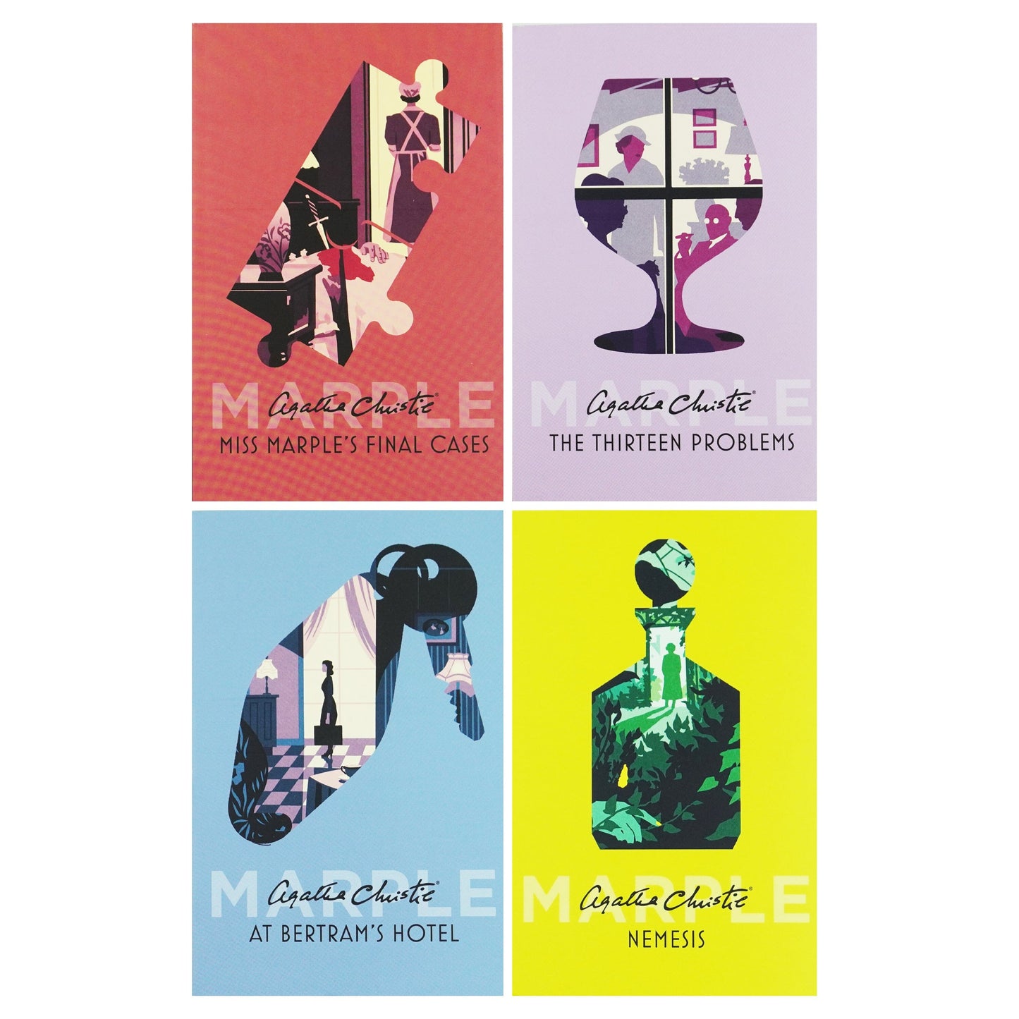 Miss Marple Collection 3 by Agatha Christie: 4 Books Box Set - Fiction - Paperback